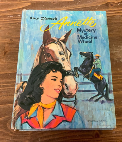 Walt Disney’s Annette Mystery at Medicine Wheel 1964 vintage hardcover