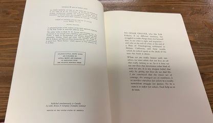 Erik H. Erickson The Growth of His Work by Robert Coles
1970 Second Printing vintage hardcover