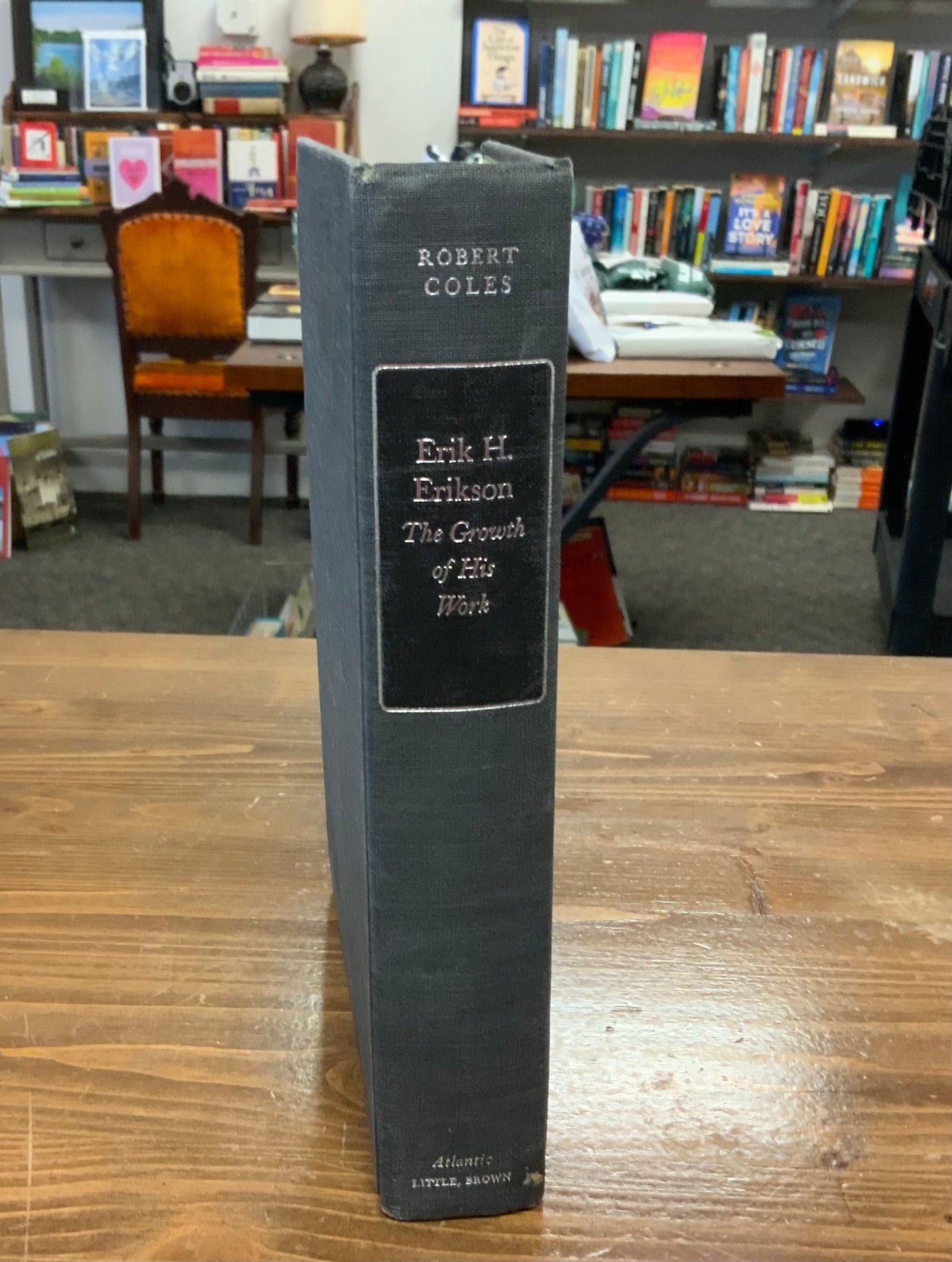 Erik H. Erickson The Growth of His Work by Robert Coles
1970 Second Printing vintage hardcover