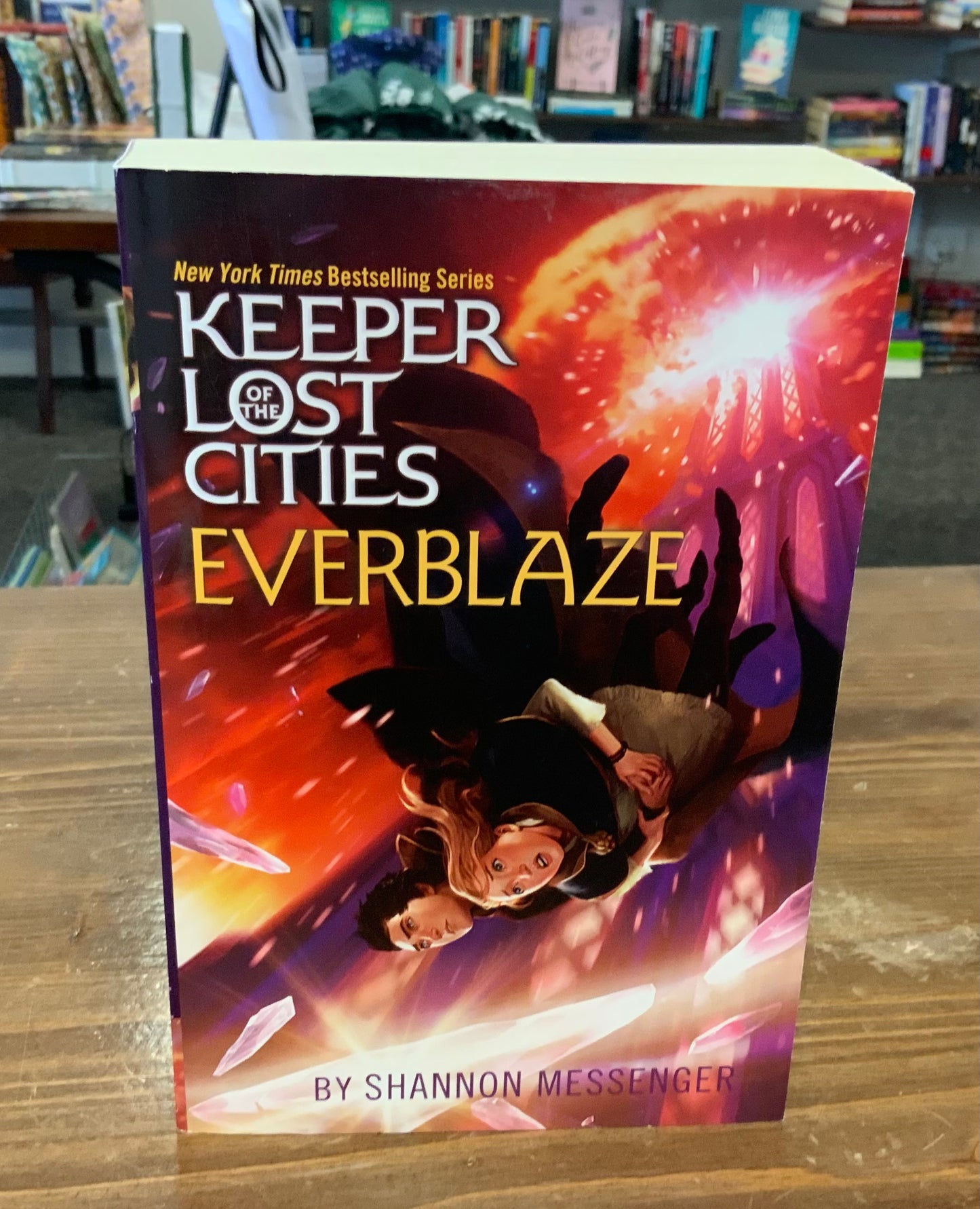 Everblaze (Keeper of the Lost Cities #3) by Shannon Messenger paperback