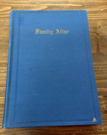 Family Altar Brief Daily Devotions 1943 F.W. Herzberger Hardcover