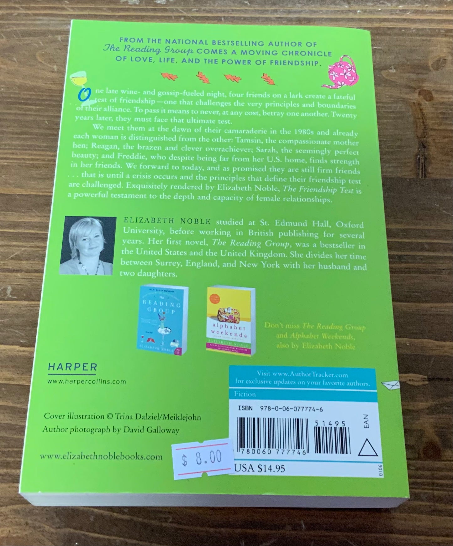 The Friendship Test: A Novel by Elizabeth Noble
