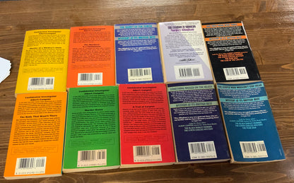 Albert Campion Mystery Lot of 10 Margery Allingham vintage paperback mystery