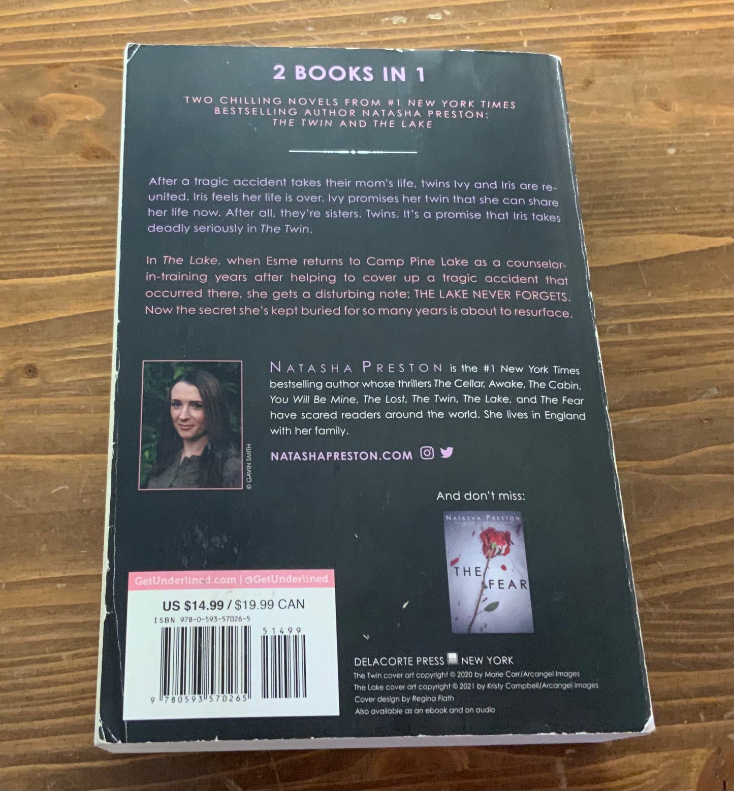 The Twin and The Lake: Two Chilling Novels in One Volume by Natasha Preston