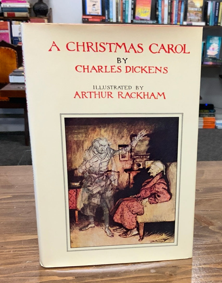 A Christmas Carol Charles Dickens Illustrated HCDJ 1977 vintage