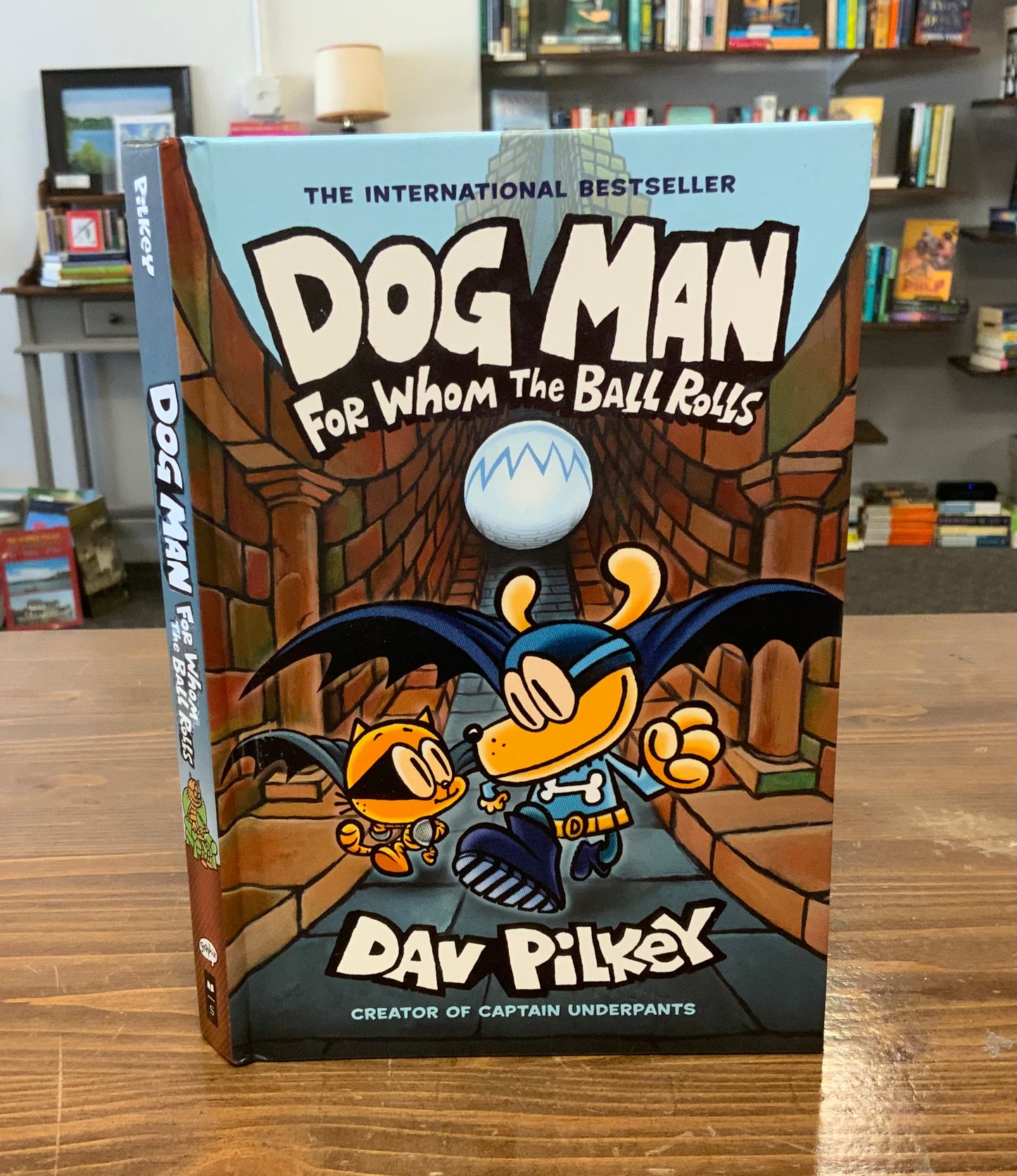 Dog Man: For Whom the Ball Rolls: From the Creator of Captain Underpants (Dog Man #7) by Dav Pilkey