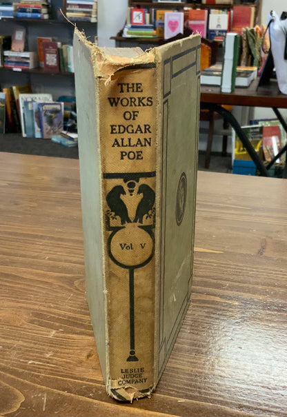 The Works of Edgar Allan Poe Vol Five Tamerlane Edition Vintage 1904 Funk & Wagnalls