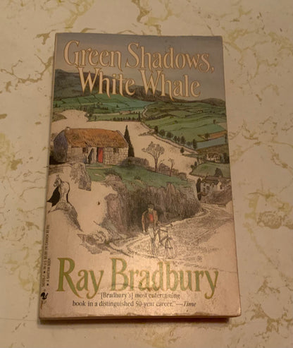 Green Shadows, White Whale by Ray Bradbury paperback Bantam mass market