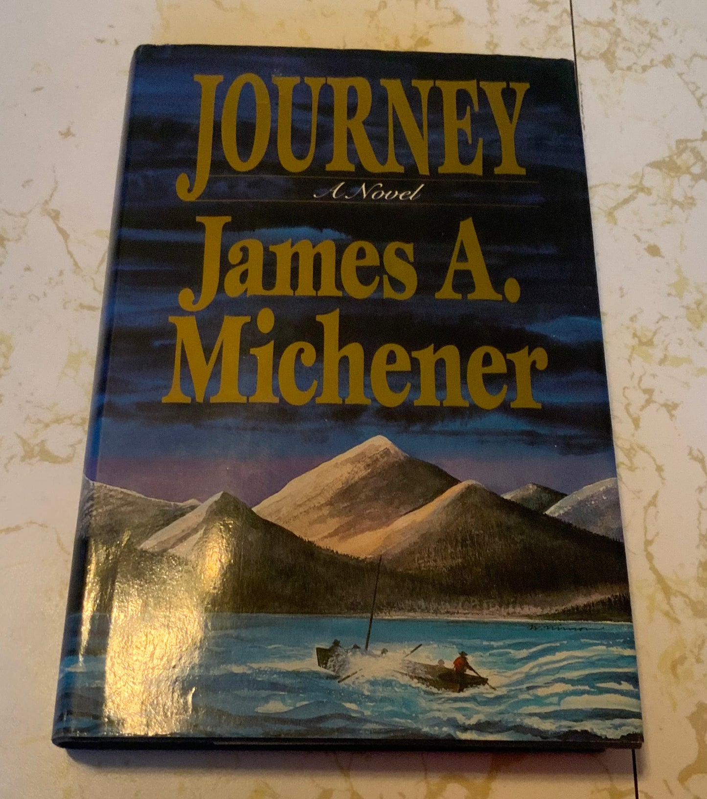 Journey by James A Michener DJHC Good condition 1989 First American Edition