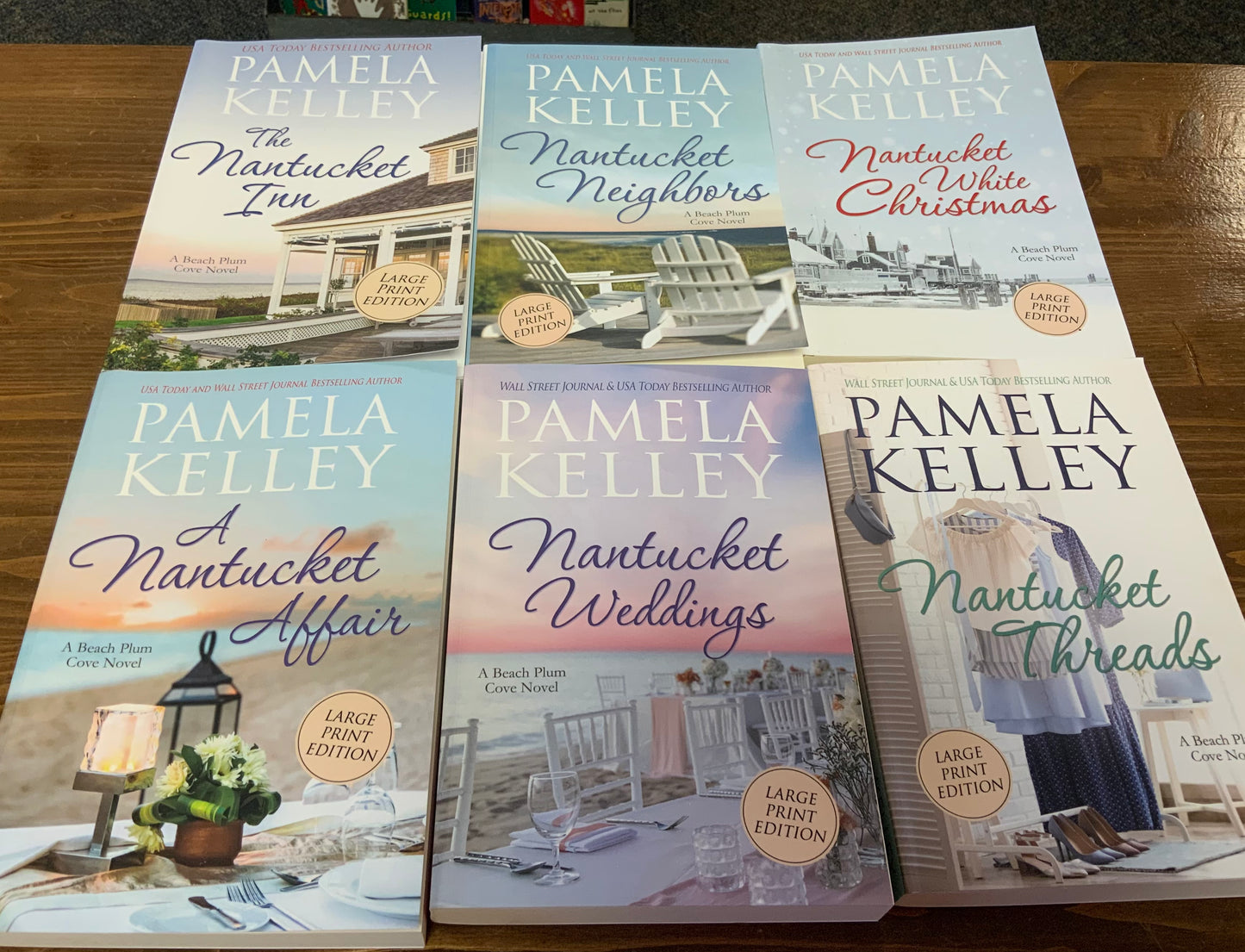 The Nantucket Inn and others Beach Plum Cove Series #1-5 by Pamela Kelley Large Print
