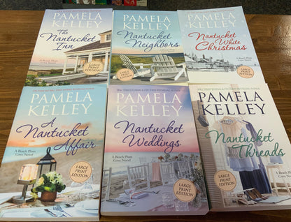 The Nantucket Inn and others Beach Plum Cove Series #1-5 by Pamela Kelley Large Print