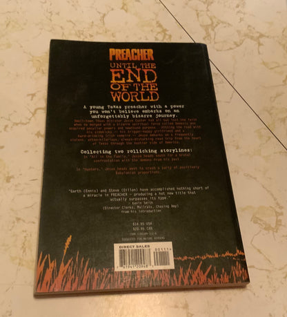 Preacher Until the End of the World DC Comics Garth Ennis and Steve Dillon paperback