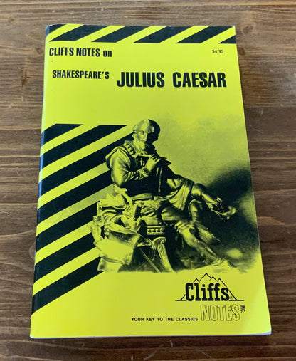 CliffsNotes on Shakespeare's Julius Caesar