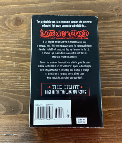 The Hunt (Laws of the Blood) #1 by Susan Sizemore Paperback