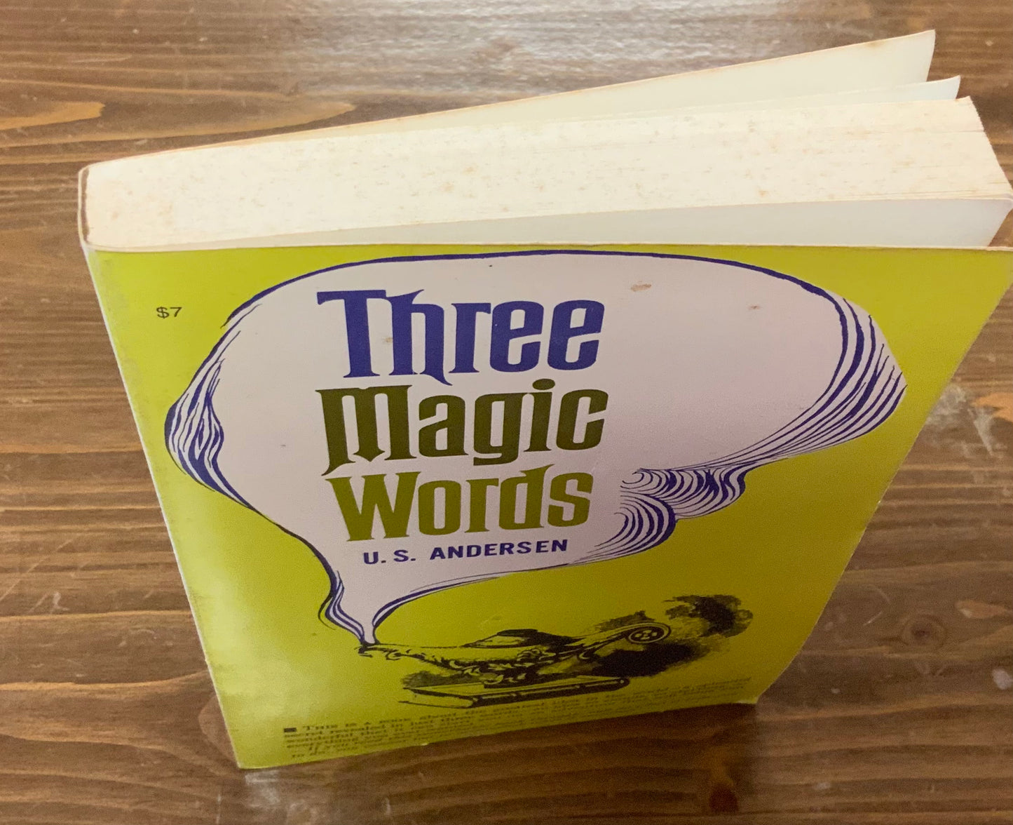 Three Magic Words U.S. Anderson Paperback vintage 1954 good condition