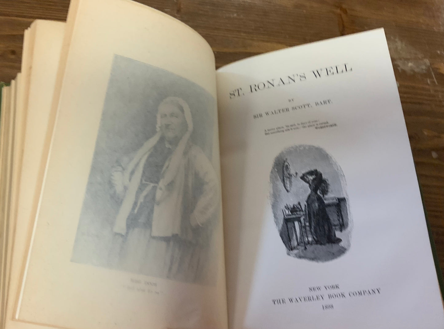 The Waverley Novels 1898 Sir Walter Scott Vintage Hardcover