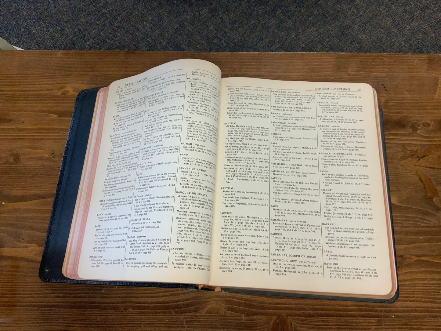 W.C. Sanderson Masonic Bible Self-Pronouncing King James Authorized Version of the Holy Bible 1956 A.J. Holman Company