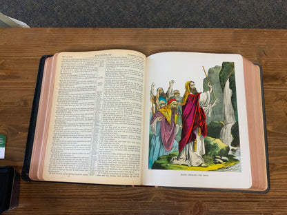 W.C. Sanderson Masonic Bible Self-Pronouncing King James Authorized Version of the Holy Bible 1956 A.J. Holman Company
