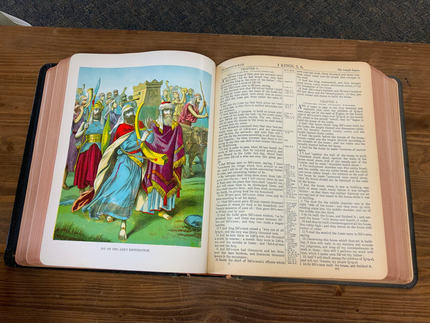 W.C. Sanderson Masonic Bible Self-Pronouncing King James Authorized Version of the Holy Bible 1956 A.J. Holman Company
