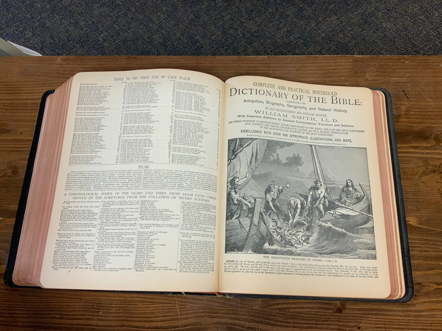 W.C. Sanderson Masonic Bible Self-Pronouncing King James Authorized Version of the Holy Bible 1956 A.J. Holman Company