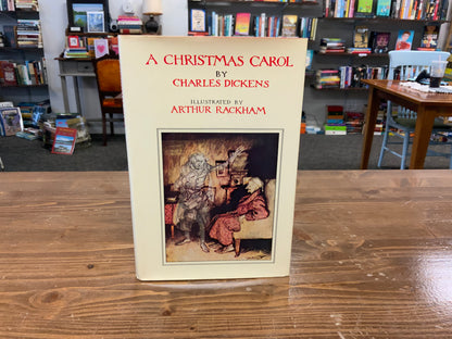 A Christmas Carol Charles Dickens Illustrated HCDJ 1977 vintage