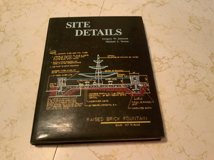 Site Details by Gregory W. Jameson and Michael A. Versen 1989 HCDJ Good condition