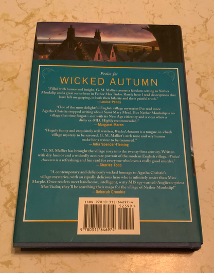 Wicked Autumn: A Max Tudor Novel by G.M. Mallet DJHC