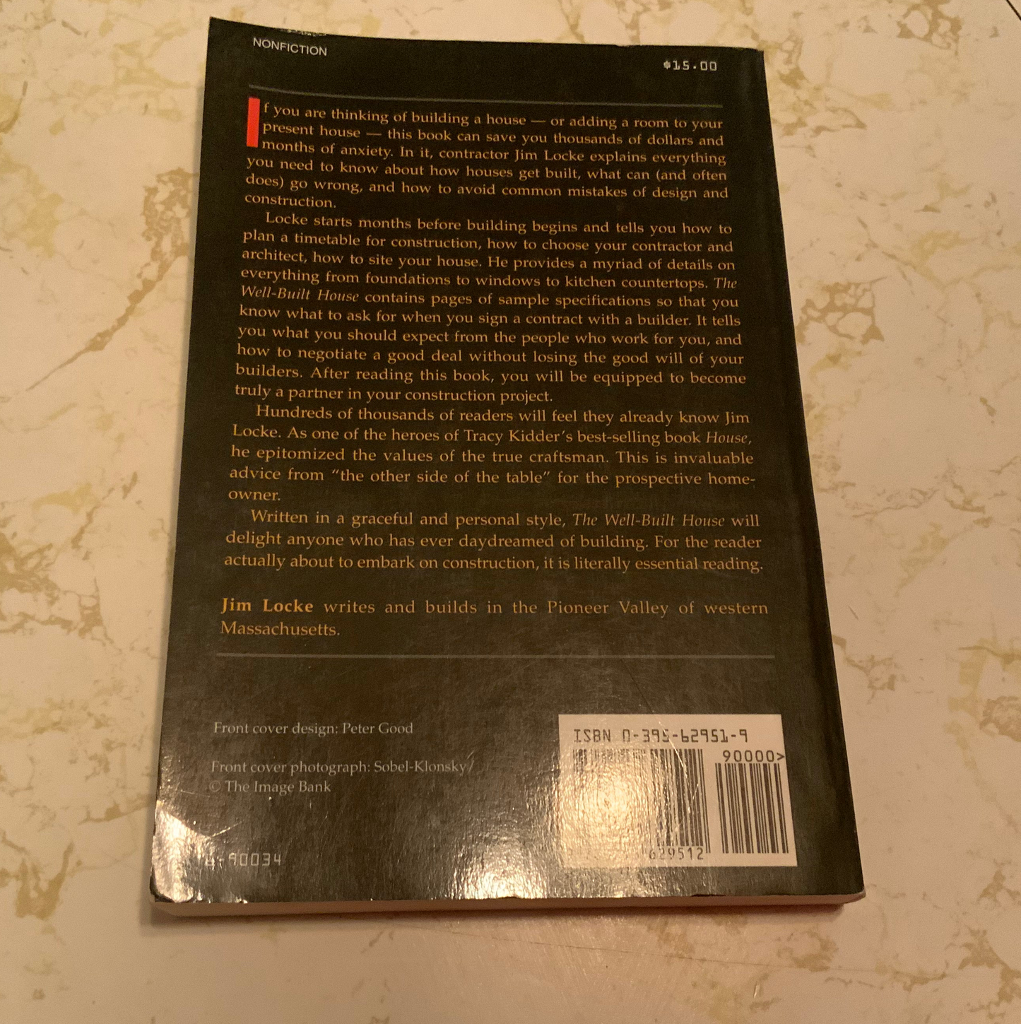 The Well-Built House by Jim Locke Paperback Good condition
