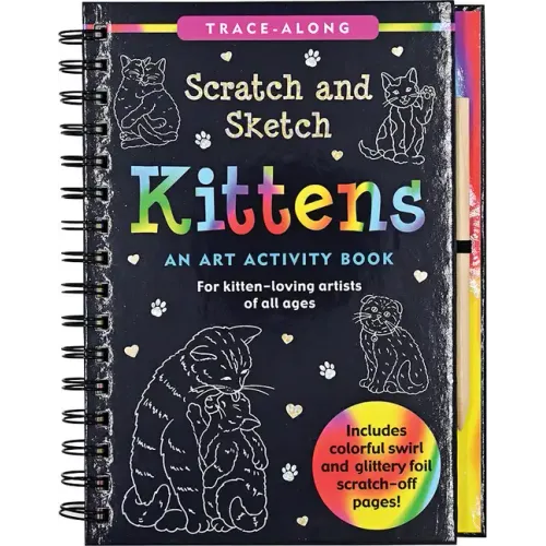 Scratch & Sketch Kittens (Trace Along): An Art Activity Book