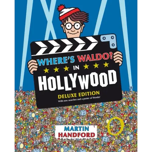 Where's Waldo? in Hollywood: Deluxe Edition with New Searches and Collectible Poster (a Hidden Object Activity Book with Search & Find Puzzles and Spo