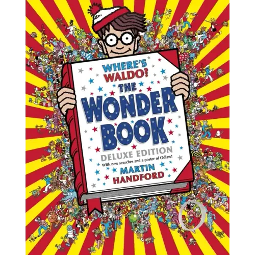 Where's Waldo? the Wonder Book: Deluxe Edition with New Searches and Collectible Poster (a Hidden Object Activity Book with Search & Find Puzzles and