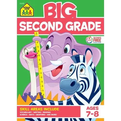 School Zone Big Second Grade Workbook