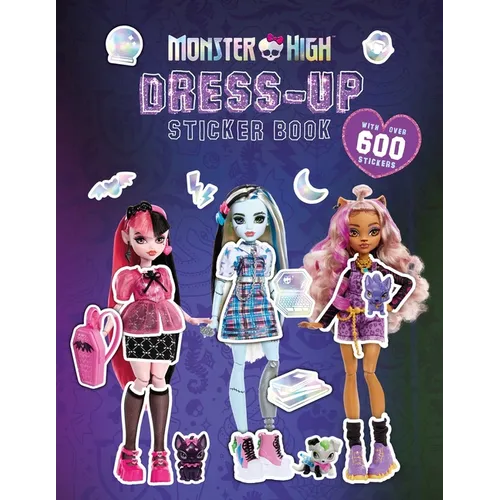 Monster High: Dress-Up Sticker Book