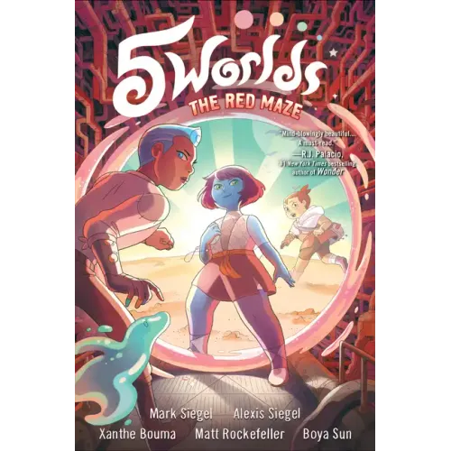 5 Worlds Book 3: The Red Maze: (A Graphic Novel)
