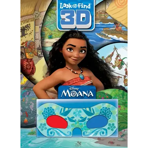 Disney Moana: Look and Find 3D