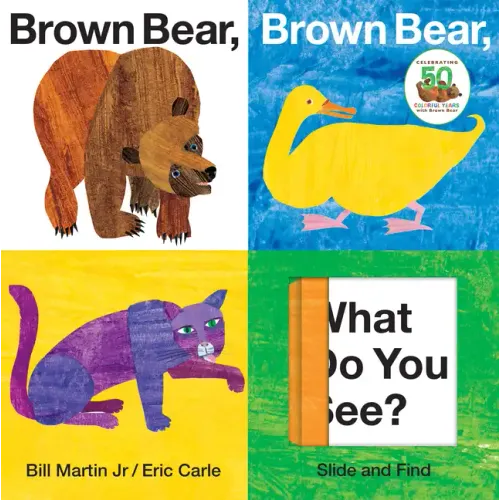 Brown Bear, Brown Bear, What Do You See? Slide and Find: An Interactive Board Book Edition of the Classic Eric Carle Picture Book