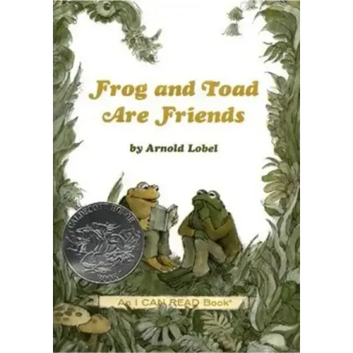 Frog and Toad Are Friends: A Caldecott Honor Award Winner from the Classic Animal Friendship and Adventure Series, Great for Growing Reading Skills an