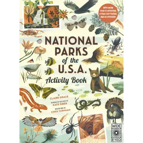 National Parks of the Usa: Activity Book: With More Than 15 Activities, a Fold-Out Poster, and 50 Stickers!