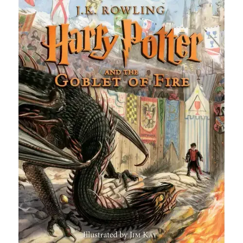 Harry Potter and the Goblet of Fire: The Illustrated Edition (Harry Potter, Book 4)