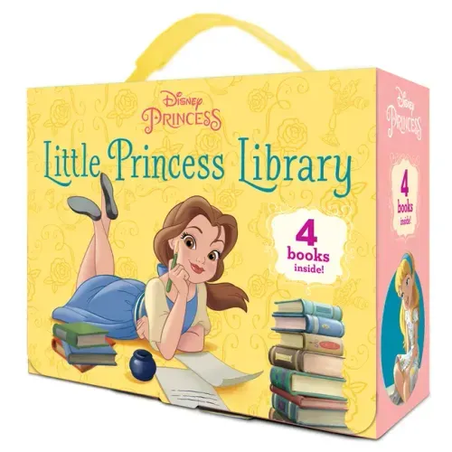 Little Princess Library (Disney Princess): Disney Cinderella; Disney the Little Mermaid; Disney Moana; Disney Beauty & the Beast
