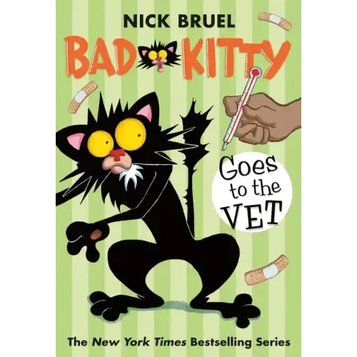 Bad Kitty Goes to the Vet (Paperback Black-And-White Edition)