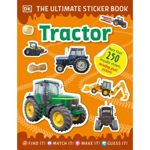 The Ultimate Sticker Book Tractor