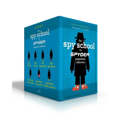 The Spy School vs. Spyder Paperback Collection (Boxed Set): Spy School; Spy Camp; Evil Spy School; Spy Ski School; Spy School Secret Service; Spy Scho