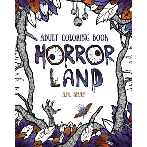Adult coloring book: Horror Land