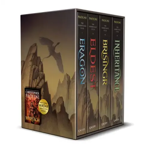 The Inheritance Cycle 4-Book Trade Paperback Boxed Set: Eragon; Eldest; Brisingr; Inheritance