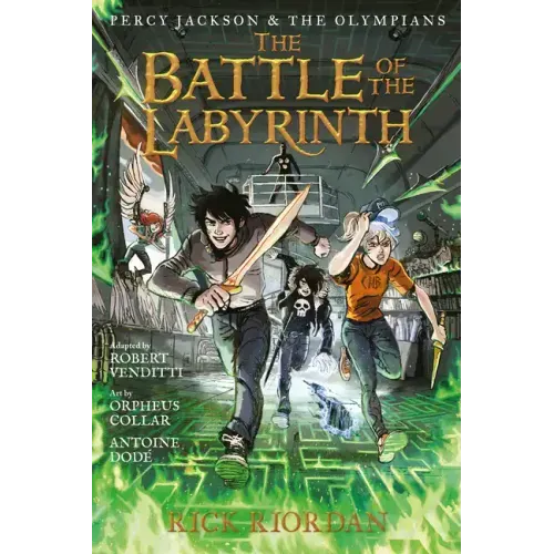Percy Jackson and the Olympians: Battle of the Labyrinth: The Graphic Novel, The-Percy Jackson and the Olympians