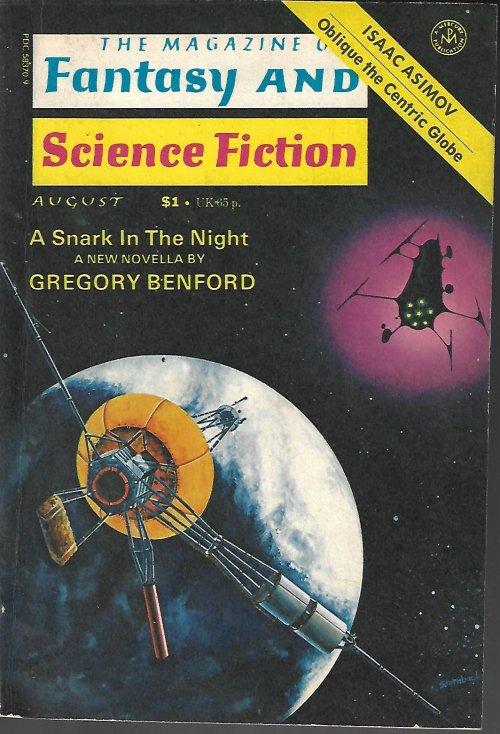 The Magazine Of Fantasy And Science Fiction; Aug’77 by Benford