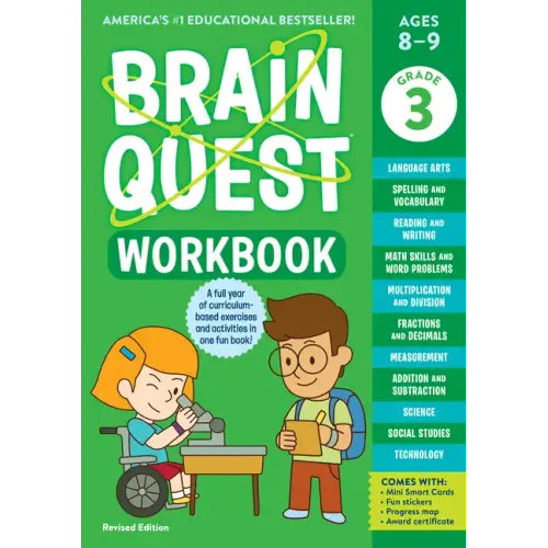 Brain Quest Workbook: 3rd Grade Revised Edition