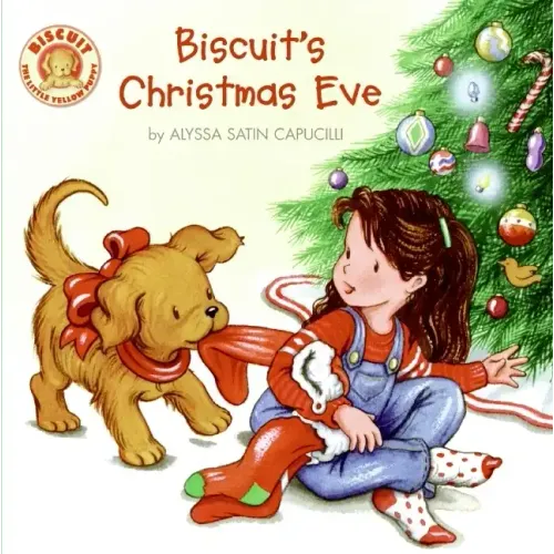 Biscuit's Christmas Eve: A Christmas Holiday Lift-The-Flap Book for Kids