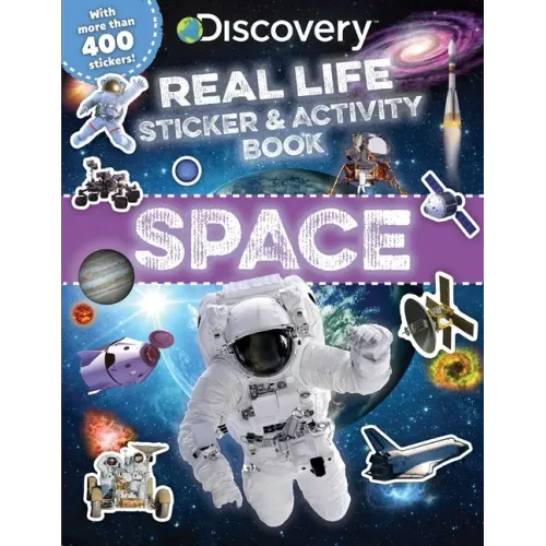 Discovery Real Life Sticker and Activity Book: Space